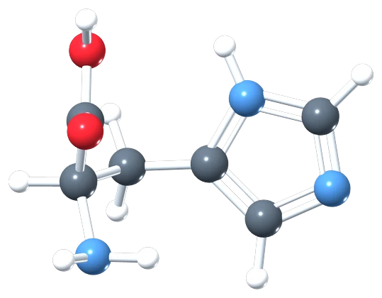 L-histidine amino acid structure